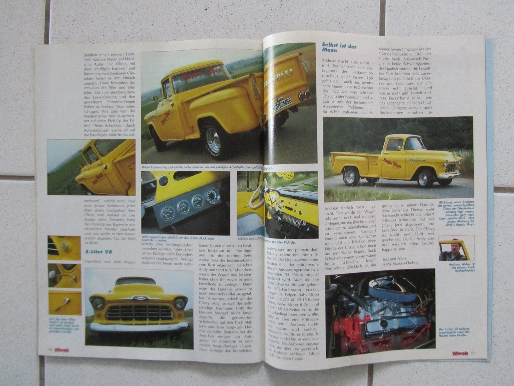 Riviste & Magazine: Wheels Automagazin Nr. 6 / 1996 – Usato da Weiningen ZH venduto da dietsch57 5
