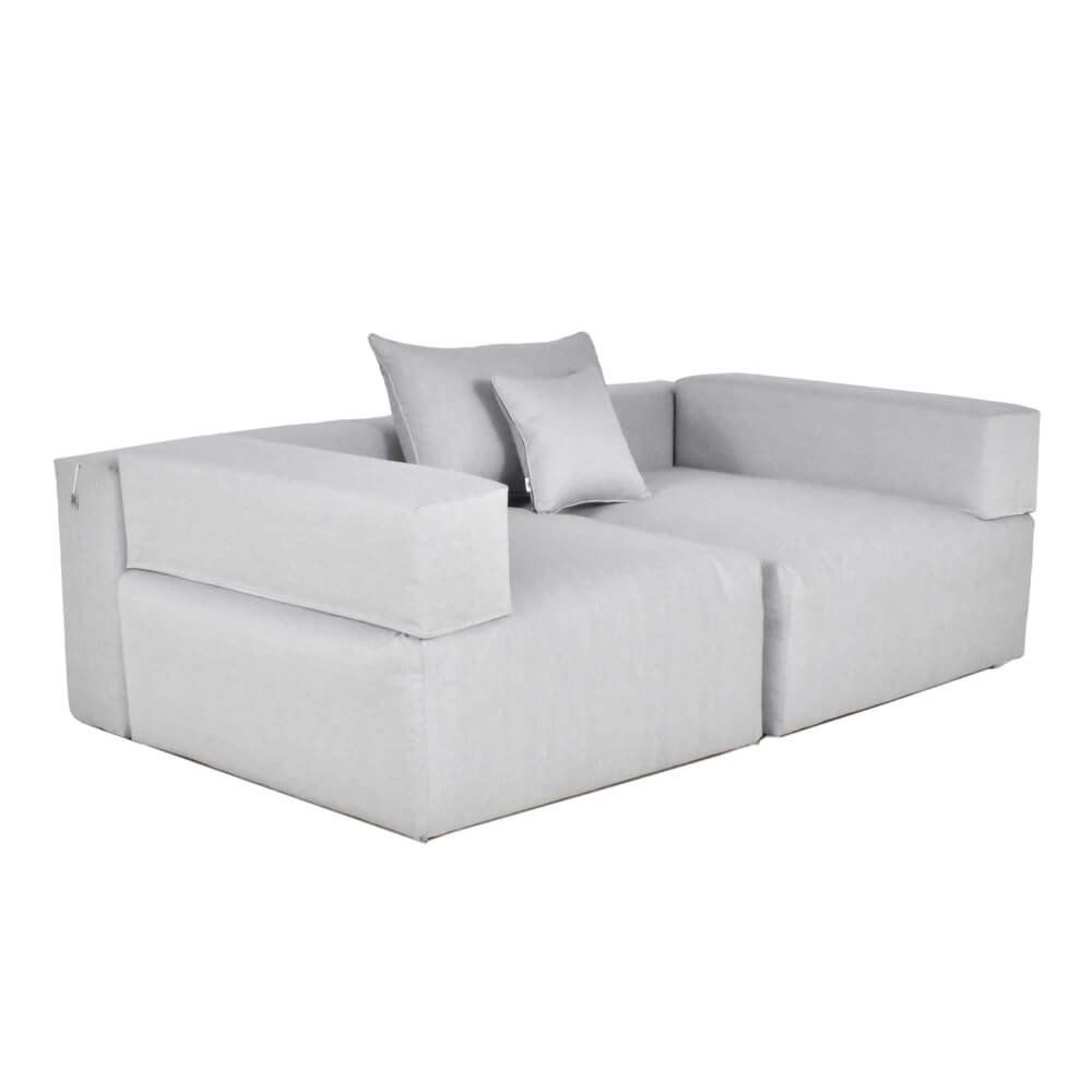 Divani: Modulares Outdoor Sofa ALAZIA Hellgrau - M – Nuovo e nell'imballaggio originale da Wallenwil venduto da toesstal-vertrieb 9