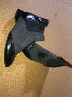 Bottines bi matières