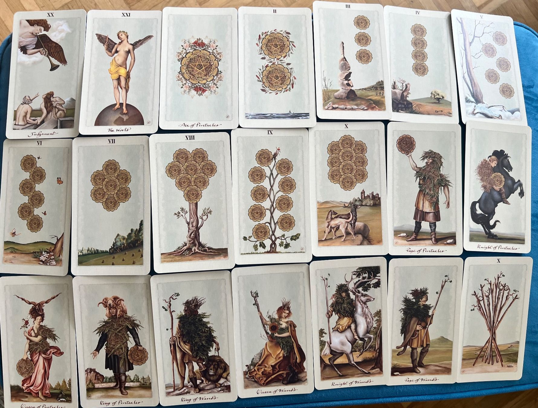 Spiele: Uusi Pagan Otherworlds Tarot Karten Deck – Neu (gemäss Beschreibung) aus Effretikon von YaMn 4