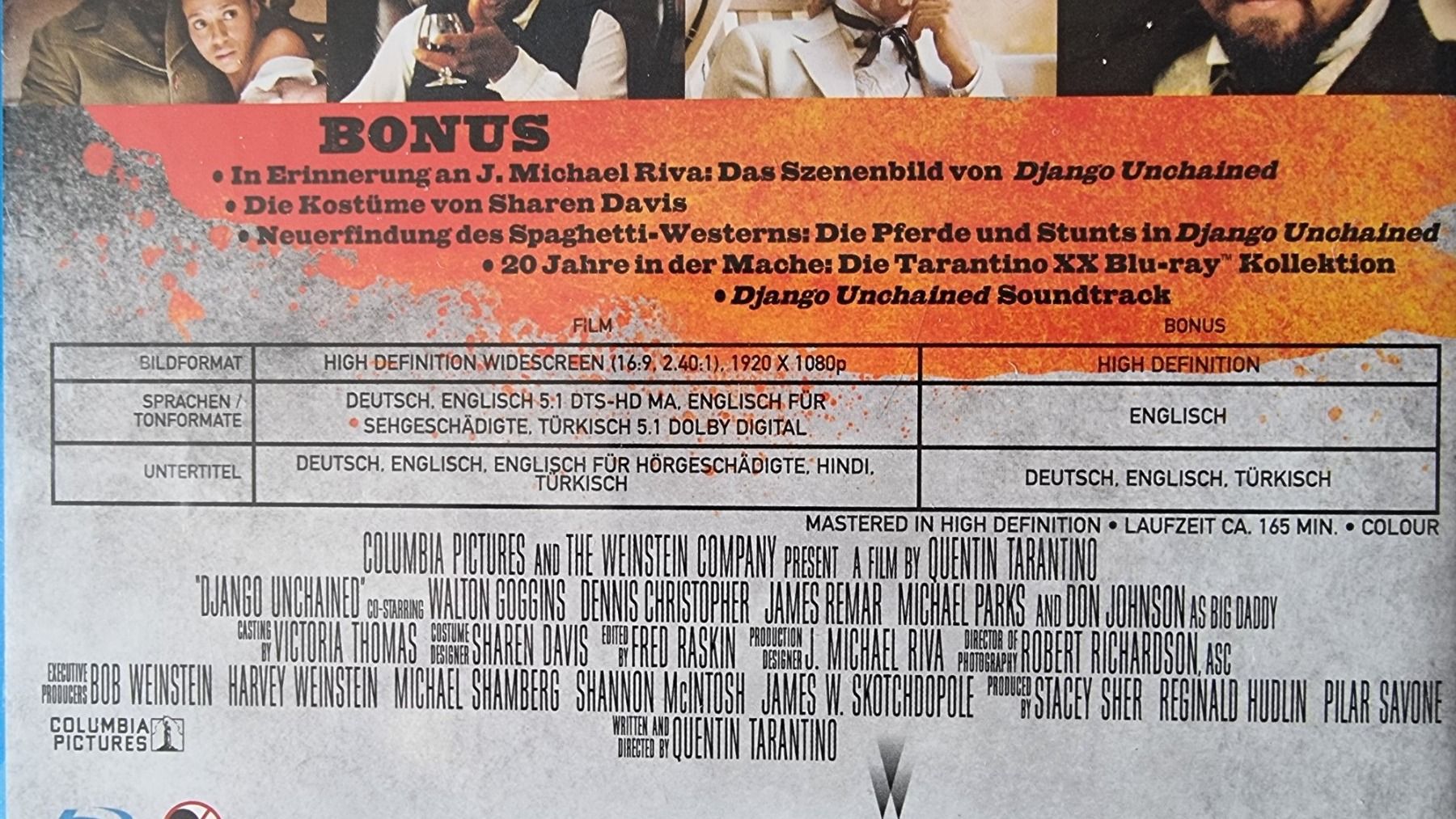 Tous les DVDs: Blu Ray - Django Unchained / Christopher Walz – D'occasion à Oetwil am See par fineli2 1