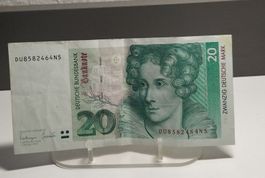20 Deutsche Mark banconota usata
