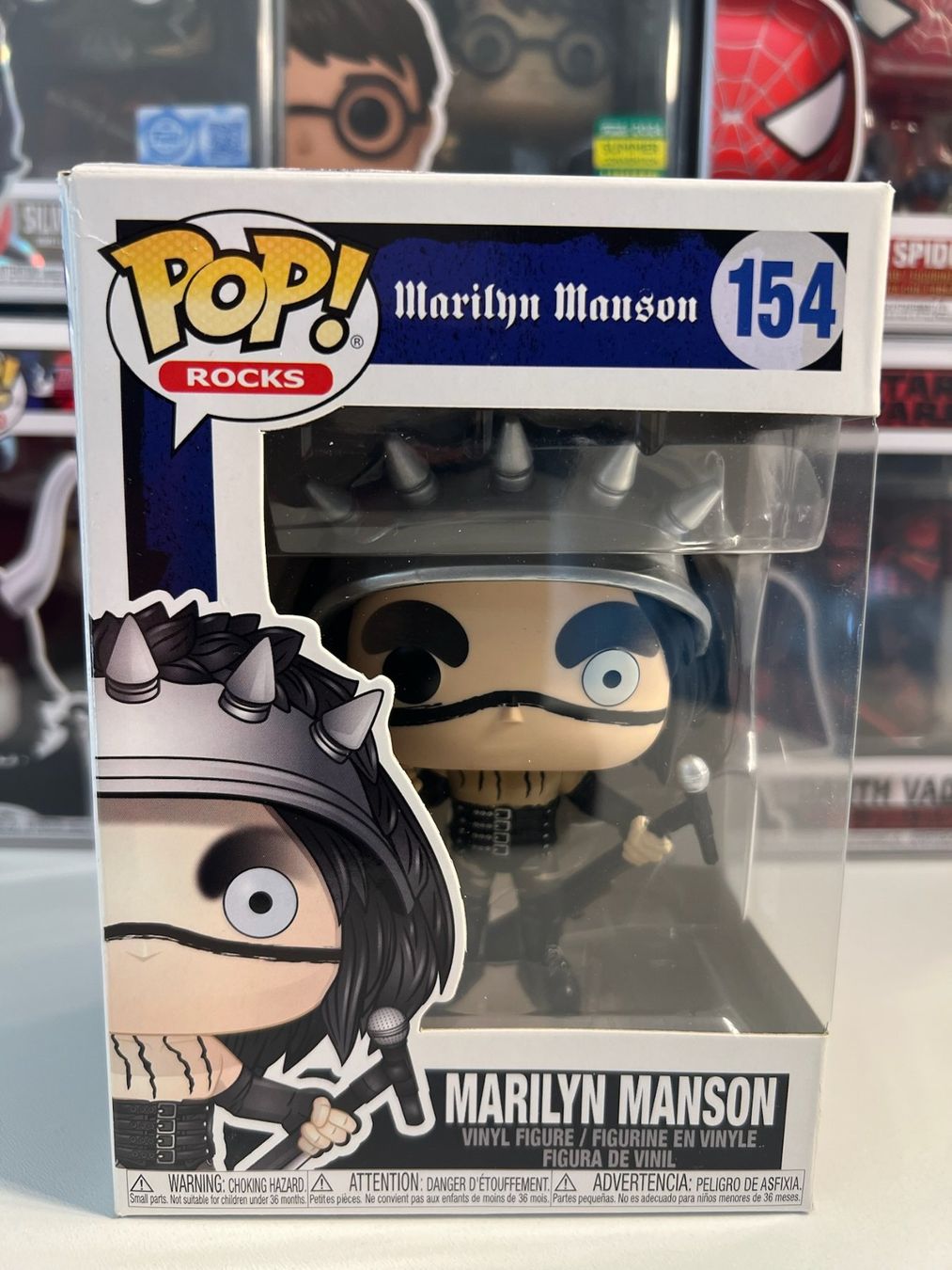 Funko Statuette: Funko POP! Rocks Marilyn Manson – Nuovo e nell'imballaggio originale da Le Mouret venduto da perfectbijou