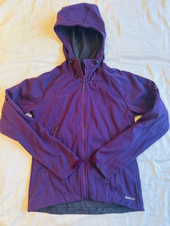 Veste softshell Mammut violette, taille S, parfait état!