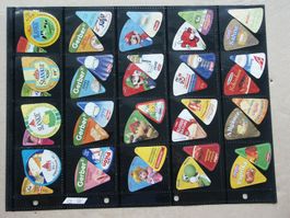 80   Verschiedene      Käslein   Deckeli
