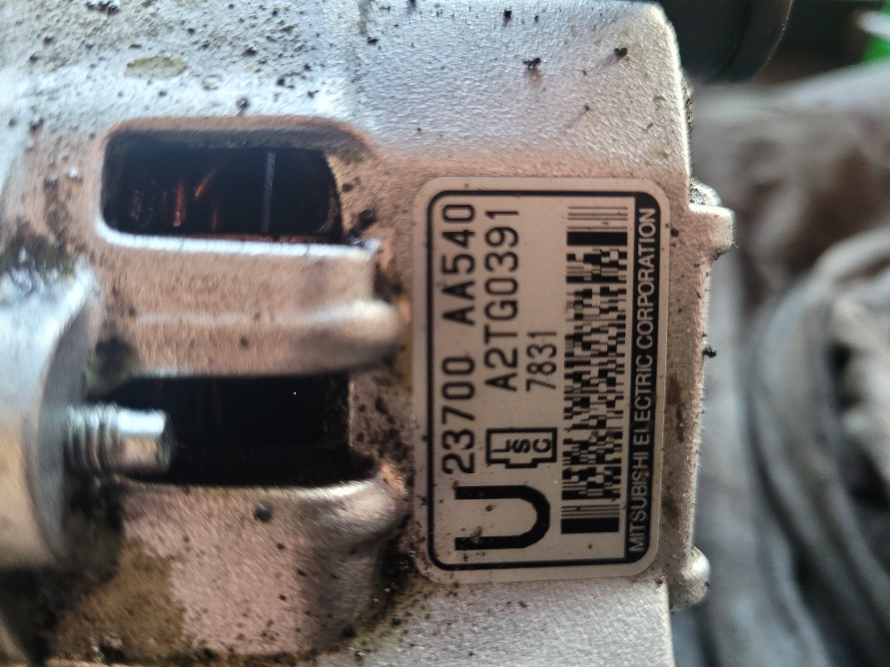 Subaru Tutti pezzi di ricambio auto: Alternator Subaru Impreza ab 2008 – Usato da Appenzell venduto da Fabiandoerig 1