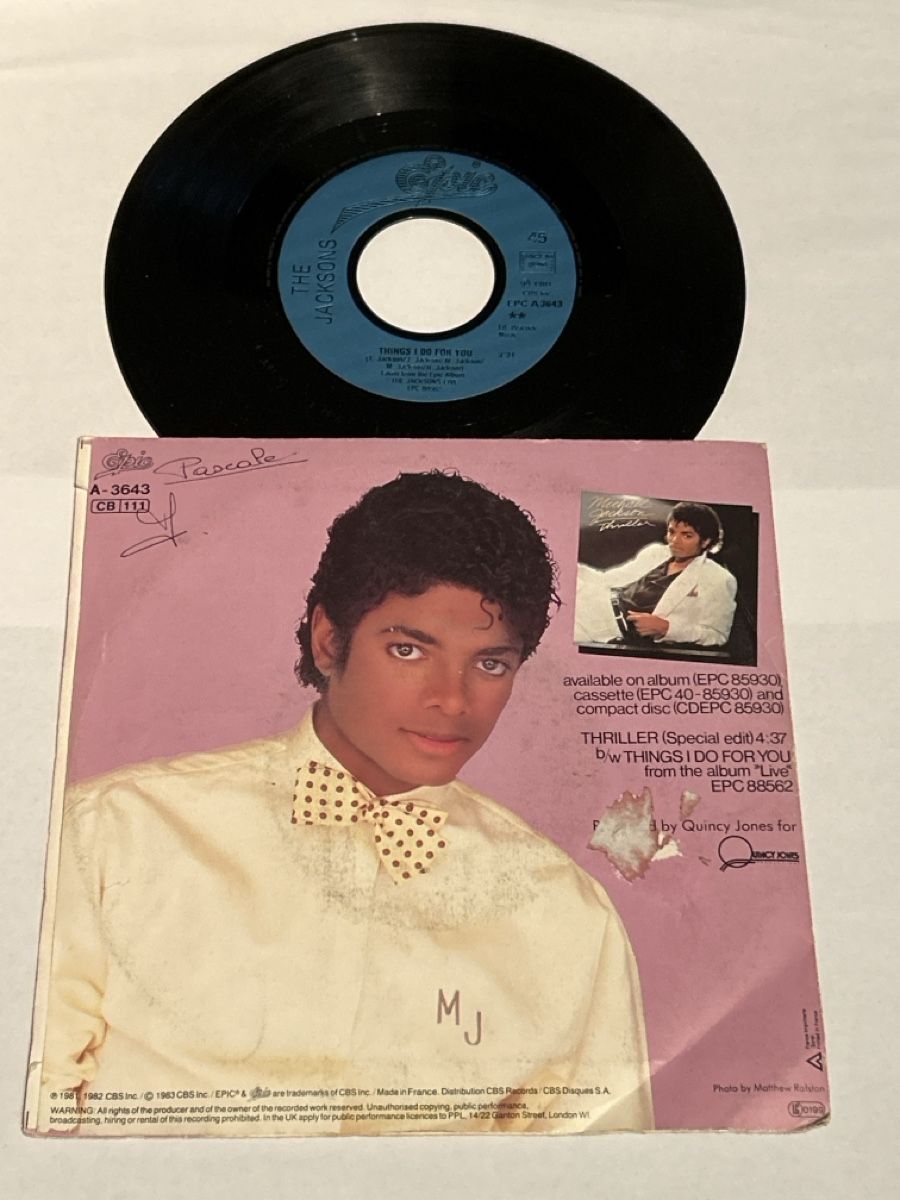 Dischi in vinile: Michael Jackson. 1983. Thriller  – Usato da Faulensee venduto da Mizuno06 1