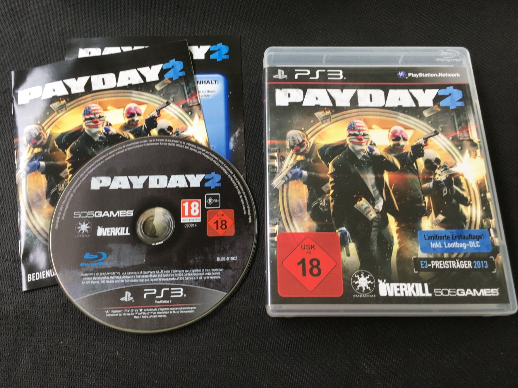 Sony Giochi: Payday 2 - Playstation 3 / PS3 – Usato da St.Gallen venduto da Punktchen01