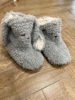 Hunkemöller Flauschige Hasen Hausschuhe Grösse 36-37