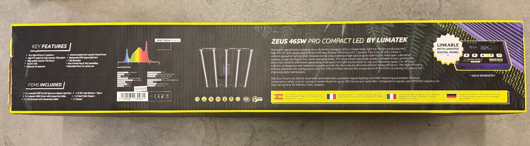 Lumatek Lampade: Lumatek Zeus 465W Pro Compact LED – Usato da Fehraltorf venduto da LordRomi 1