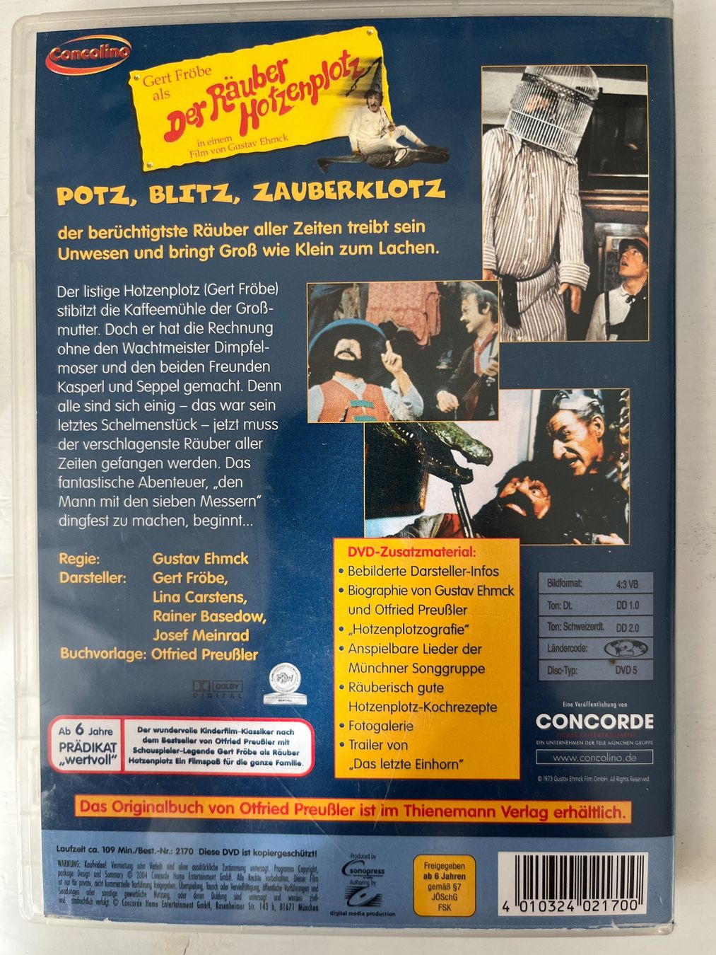 Tutti i DVDs: Der Räuber Hotzenplot (1974) DVD 📀 – Nuovo (secondo la descrizione) da Sierre venduto da black.box 1