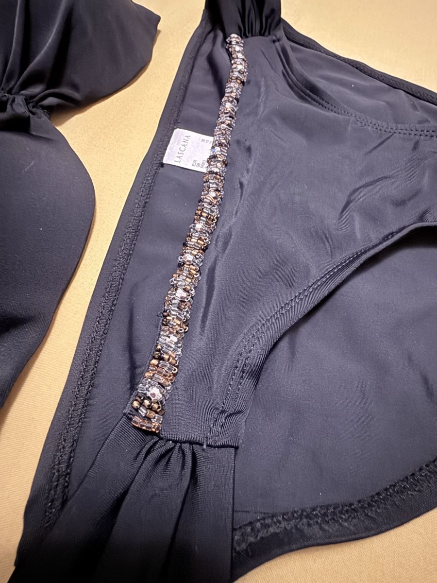 Lascana Costumi da bagno & Bikini: LASCANA bikini nero 38B con perline ottimo stato – Nuovo (secondo la descrizione) da Bellinzona venduto da bul_mvy5 1