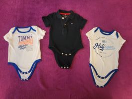 Tommy Hilfiger - Baby Body /Strampler - 3er Paket Gr. 68-80