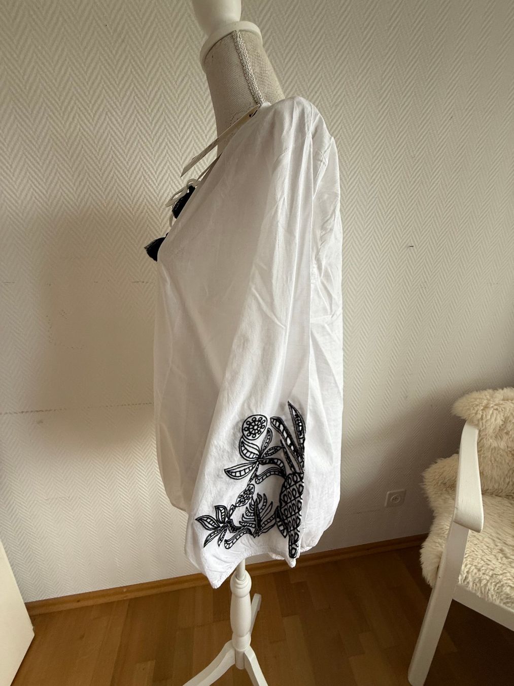 Gerry Weber Camicette: Neuware Bluse Gerry Weber Gr. 46 Baumwolle – Nuovo e nell'imballaggio originale da Kirchdorf AG venduto da coco123 1