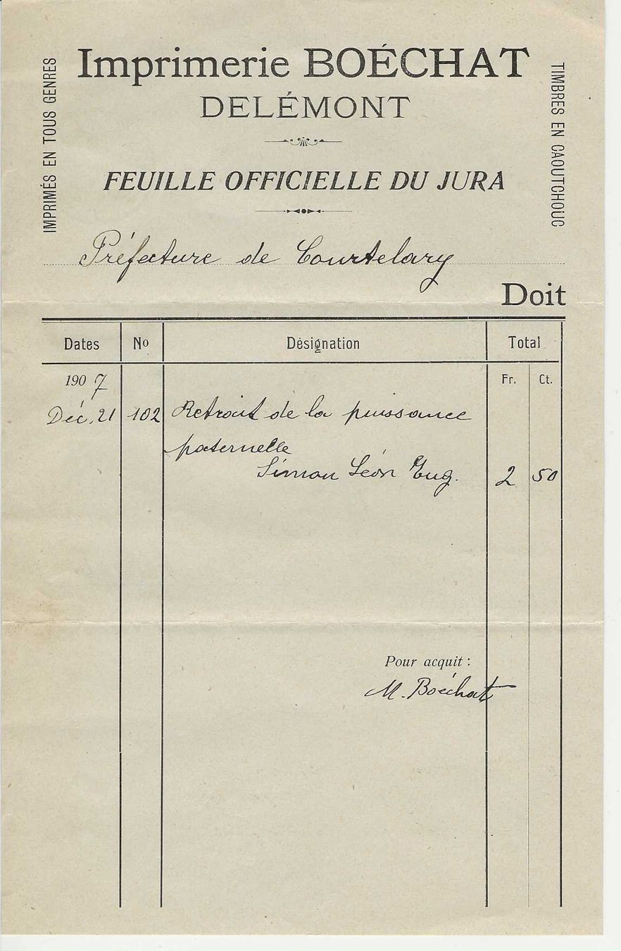 Buste & buste per spedizione: courrier Boéchat Delémont – Usato da Sorvilier venduto da carose01 1