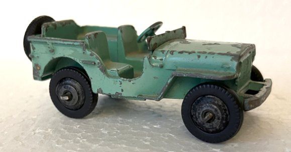 Dinky Toys Jeep Willys Meccano - 1/43 - Tout-terrain 1948 - Pièce Manquante (état)