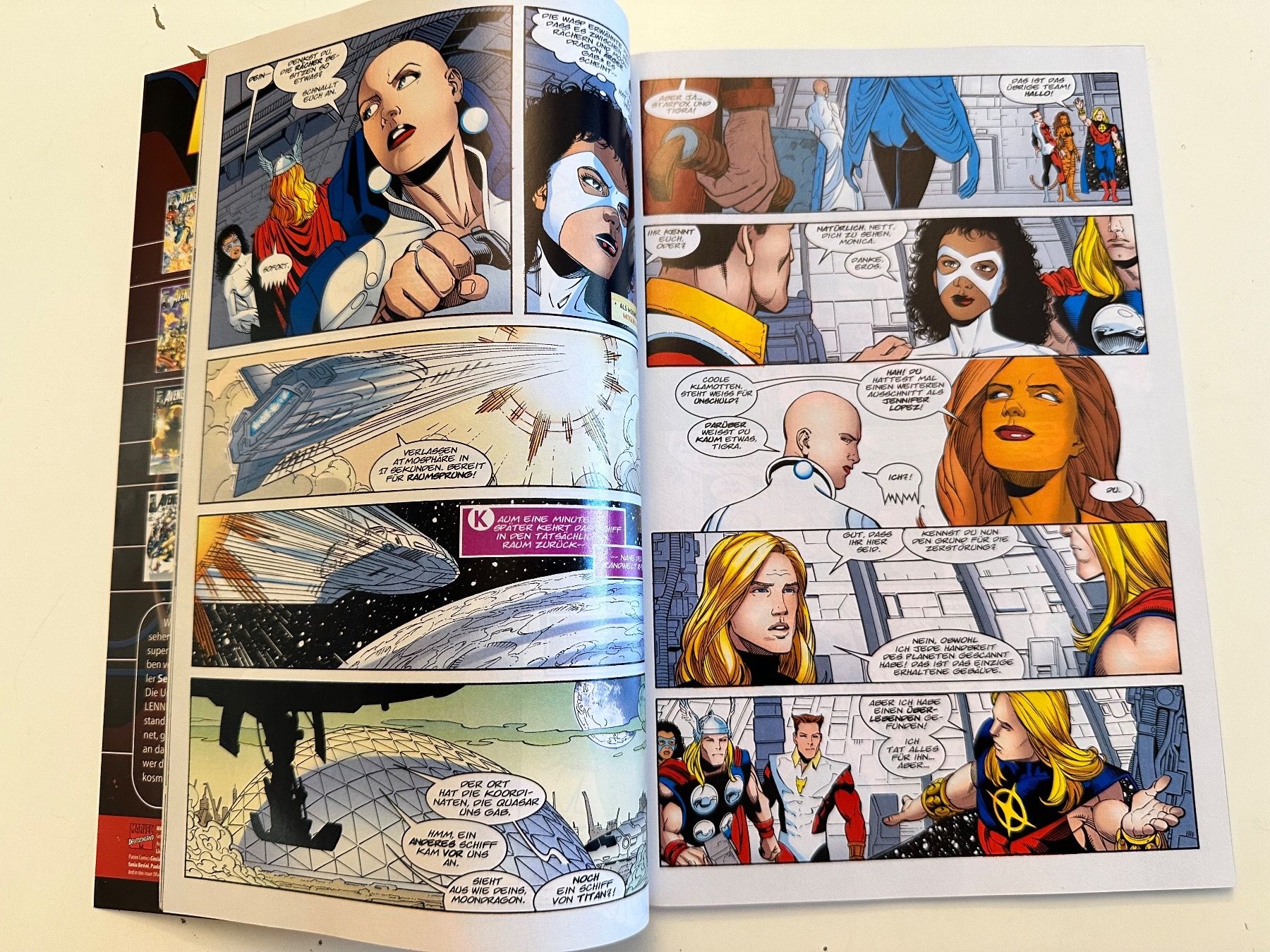 Fumetti: RÄCHER DER EWIGKEIT 7 - MARVEL EXTRA - MARVEL DEUTSCHLAND – Usato da Münsingen venduto da Ganjam 4