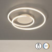 LED Deckenleuchte, Dimmer, CCT, 49 cm Ø