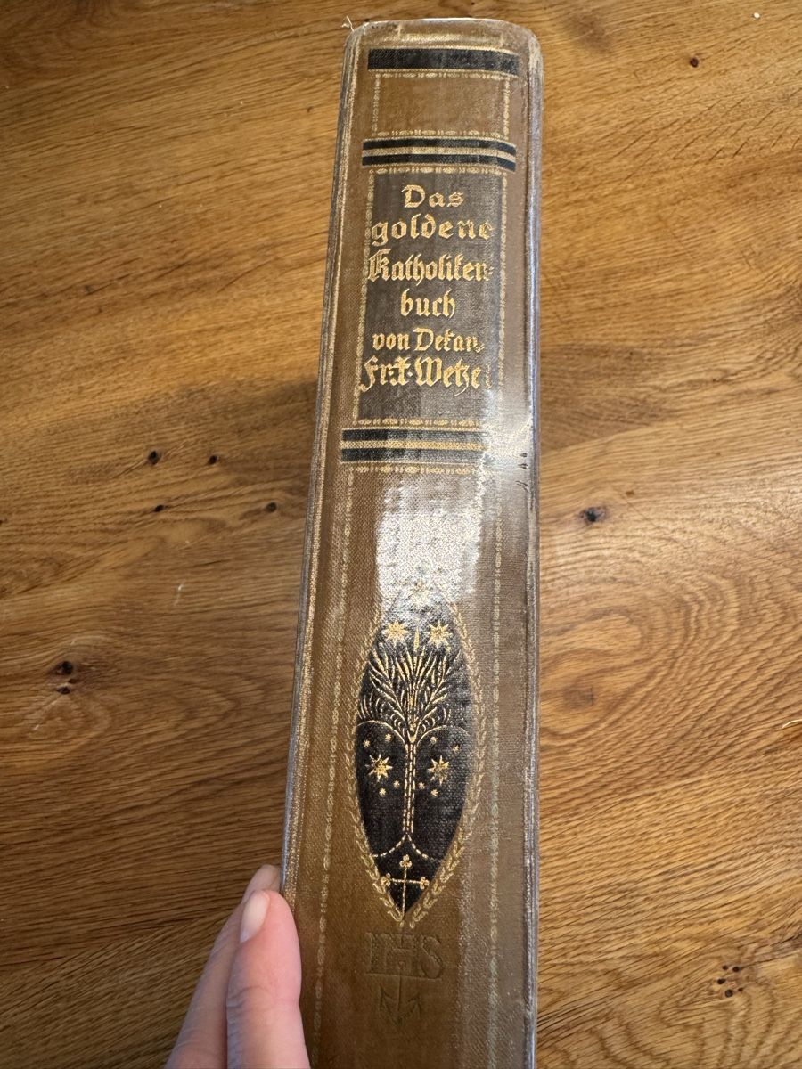 Libri: Antikes Buch Das goldene Katholikenbuch, 1925 – Usato da Niederbüren venduto da Oetschli 8