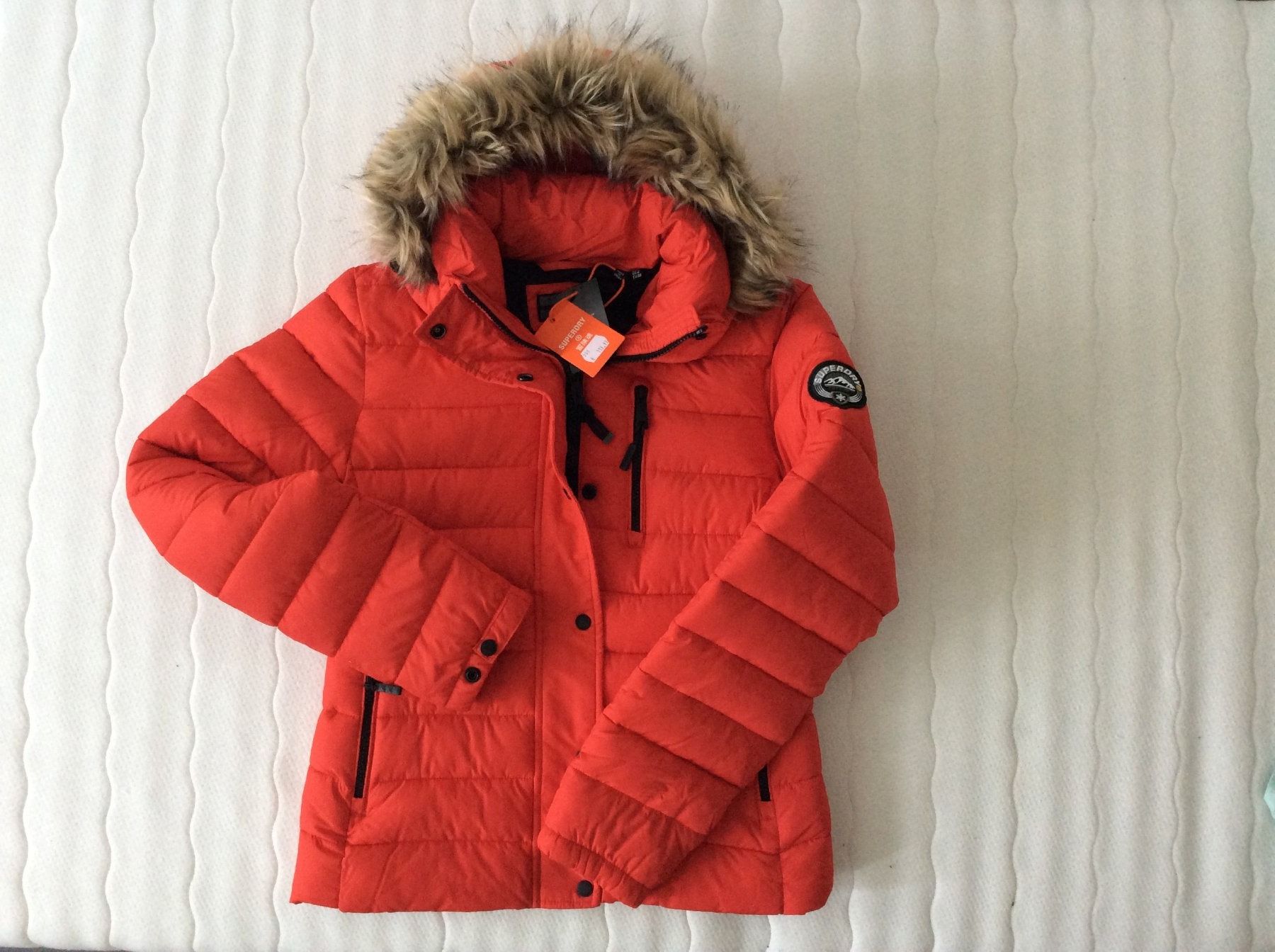 Superdry Jacken: Superdry Steppjacke Gr.38 eher 36 Neuwertig – Neu und originalverpackt aus Riehen von apo_n7lm 2