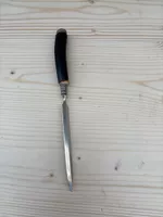 Brieföffner Metall mit Hirschhorn Griff gebrauchter Zustand