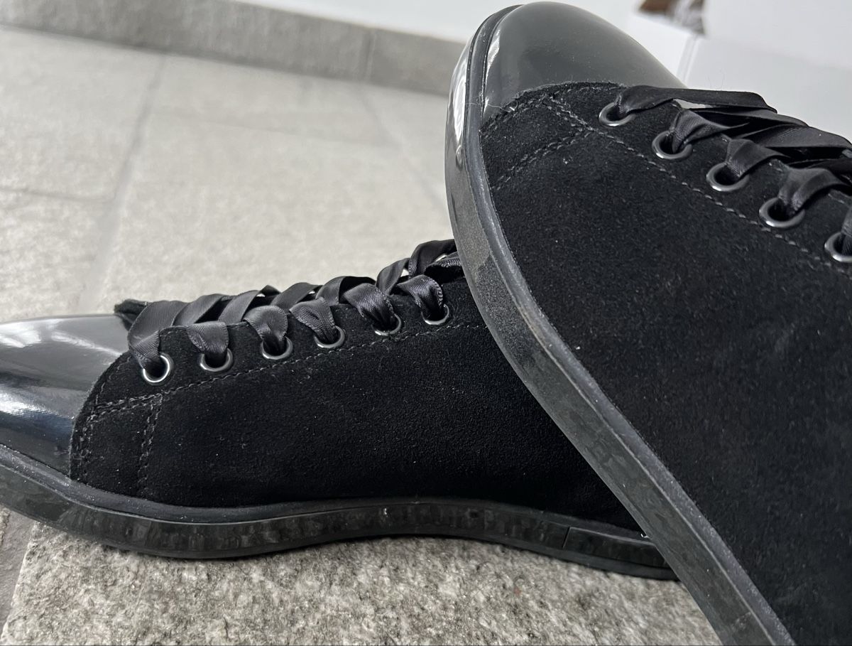 Damenschuhe: ROMEO GIGLI  Samt Lack Grösse 36 – Gebraucht aus chur von Ika11 5