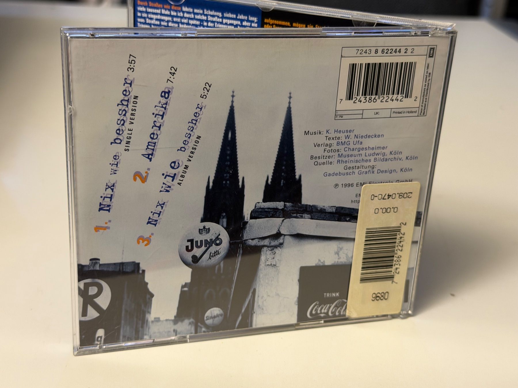 CD: BAP - Nix Wie Bessher - HB21E – Nuovo (secondo la descrizione) da Küsnacht ZH venduto da Jazztilldawn 1