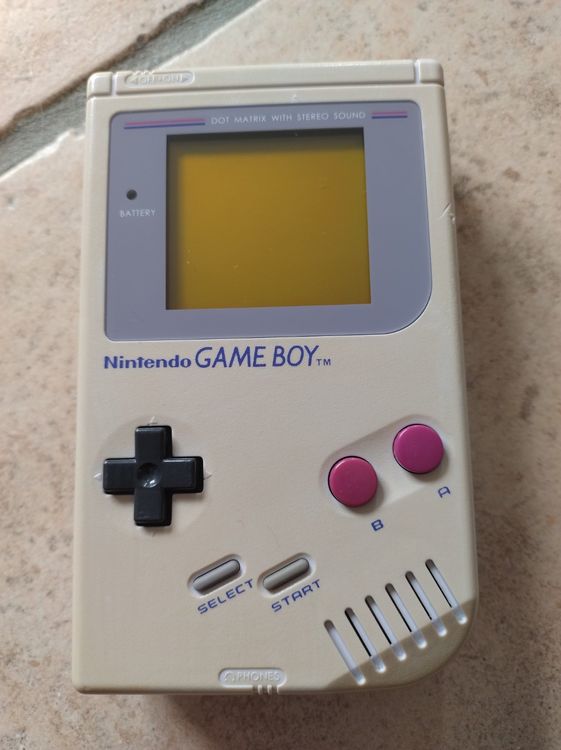 Nintendo Gameboy Fat DMG-01 - Gris, PAL, Fonctionnelle