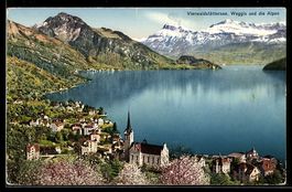 Weggis /Vierwaldstättersee, Teilansicht