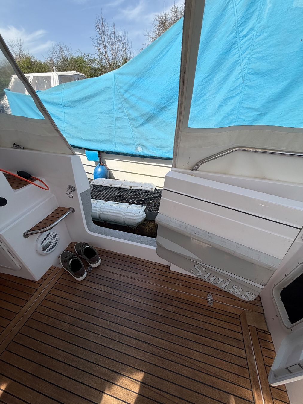 Barche: Swiss Cat Pilot 28 mit 2x 115ps Suzuki – Usato da Solothurn venduto da Eduka72 9