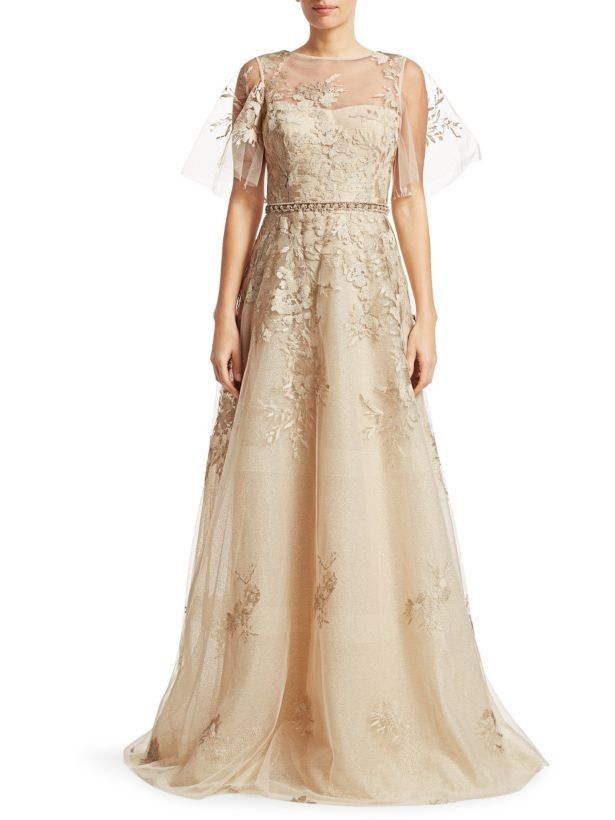Vestiti: Hochzeits- oder Abendkleid Teri Jon by Rickie Freeman Neu – Nuovo (secondo la descrizione) da Zürich venduto da Nazerali8002 4