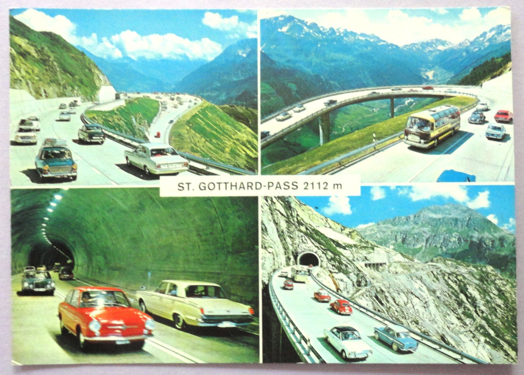 Cartoline postali: St. Gotthard-Pass 2112 m – Usato da Fétigny venduto da Billy2miny