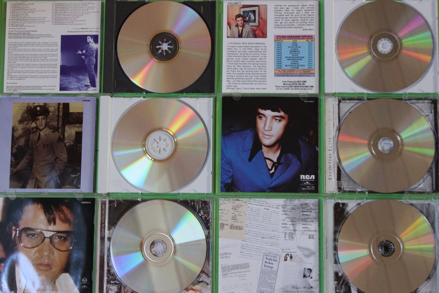 CD: ELVIS PRESLEY - ESSENTIAL 1-6 6CDs!!!!!! – Usato da Tübach venduto da JamesStone 5