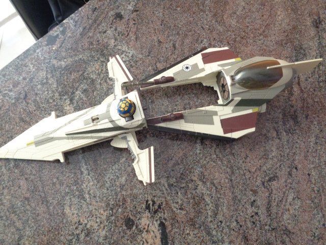 Hasbro Spielzeuge: Star Wars Hasbro Jedi Starfighter Mace Windu – Gebraucht aus sargans von Angamar 2