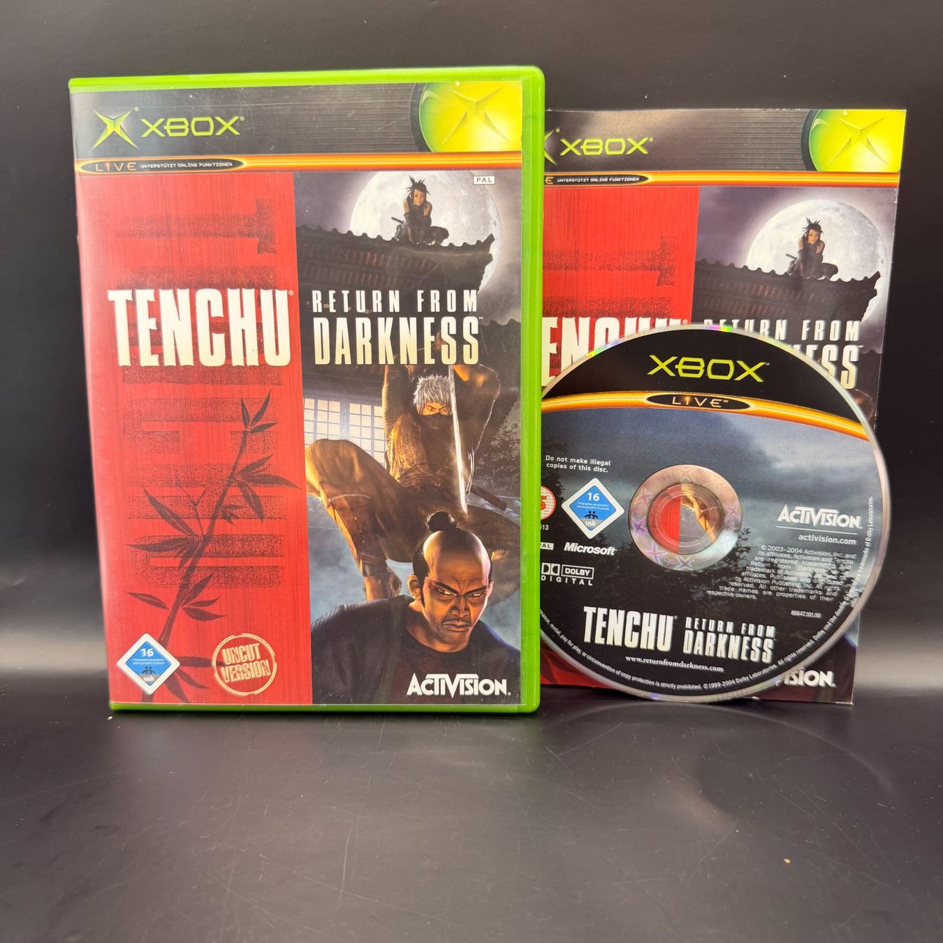 Microsoft Giochi: Tenchu Return from Darkness Xbox – Usato da Düdingen venduto da Nerdworld