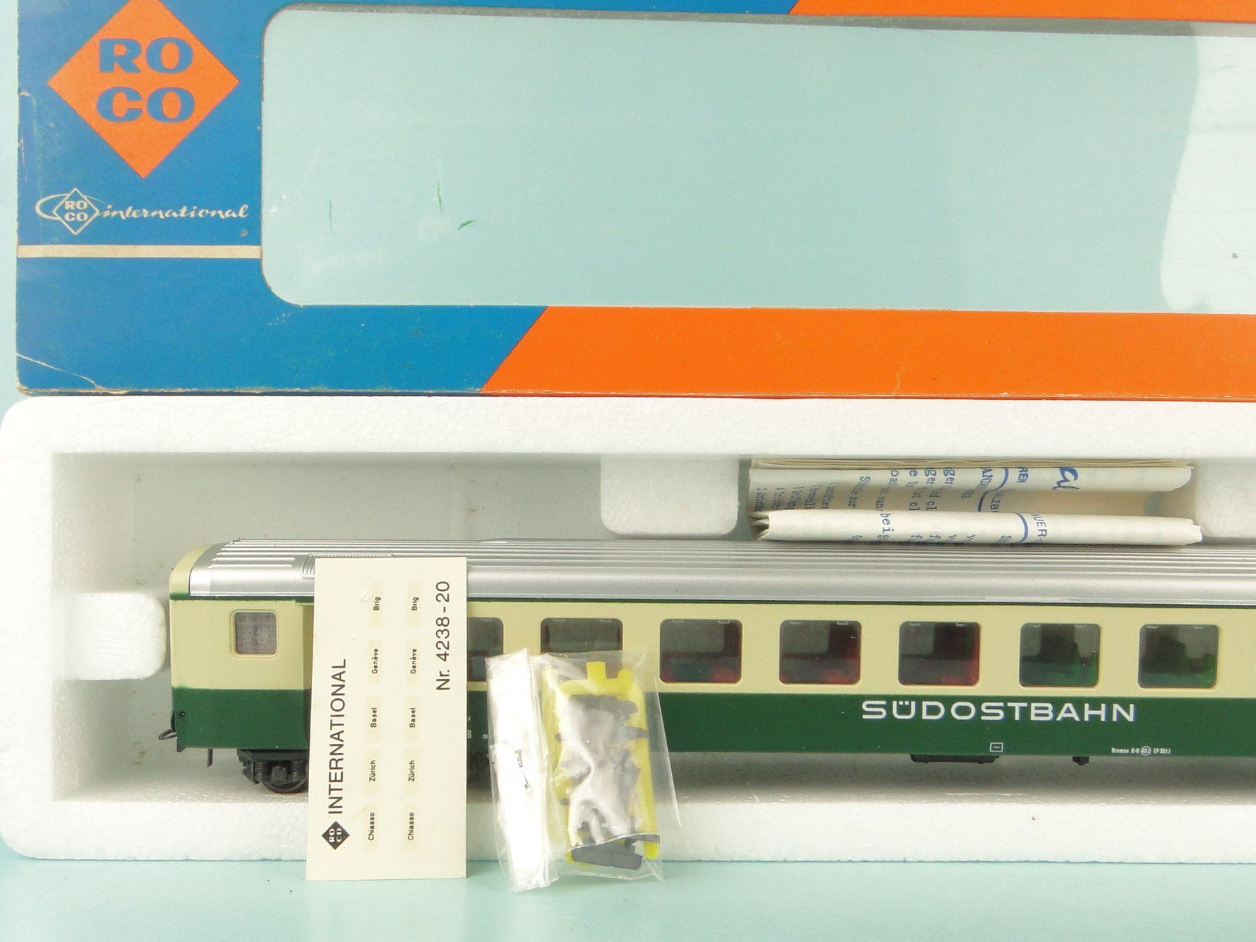 Roco Modellini di ferrovie: Roco 4239C SOB EWII 2 Kl. – Usato da Bülach venduto da cann11 1