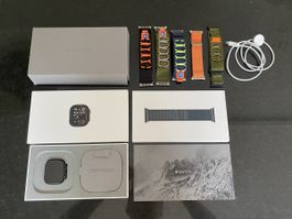 Apple Watch Ultra 2 2024 GPS + Cel Titan Schwarz Alpine Loop