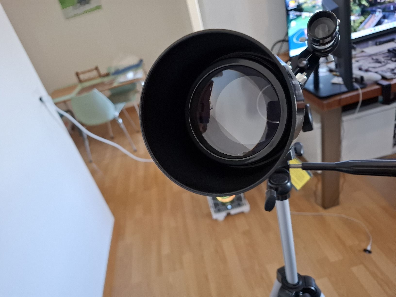 Telescopi: Teleskop Belona mit Stativ weiss – Nuovo (secondo la descrizione) da Biberist venduto da HarleySeventyTwo 4
