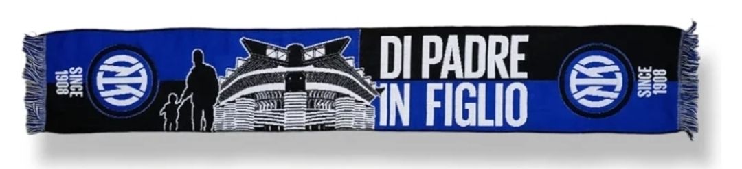 Football Club Internazionale Milano Foulard & Sciarpe: Original Inter Mailand Fan-Schal – Nuovo e nell'imballaggio originale da Suhr venduto da K2CH 2