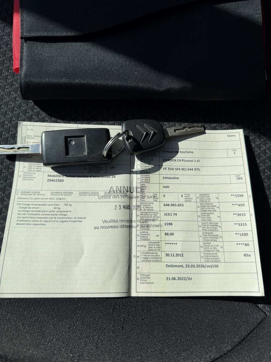 Automobili: Citroen C4 Picasso 1.6i 2012 – Usato da Mollis venduto da BSL10 4