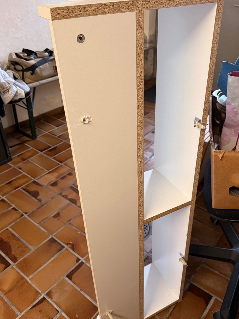 Porte manteau: Garderobe / Hutablage weiss – D'occasion à Gelterkinden par Vanillasky66 1