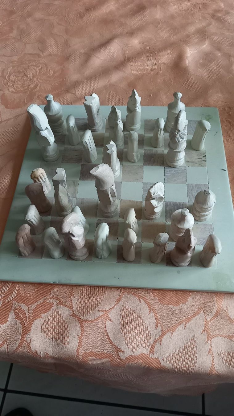 Giochi: scacchiera di marmo – Usato da Wohlen AG venduto da poliziotto008