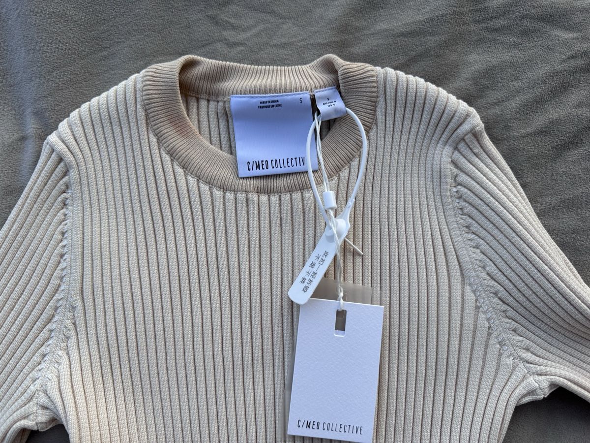 Top: C/Meo Collective TOP gestreift & elastisch Pullover NEU WOW – Nuovo e nell'imballaggio originale da Gibswil venduto da Engelsgleich 5
