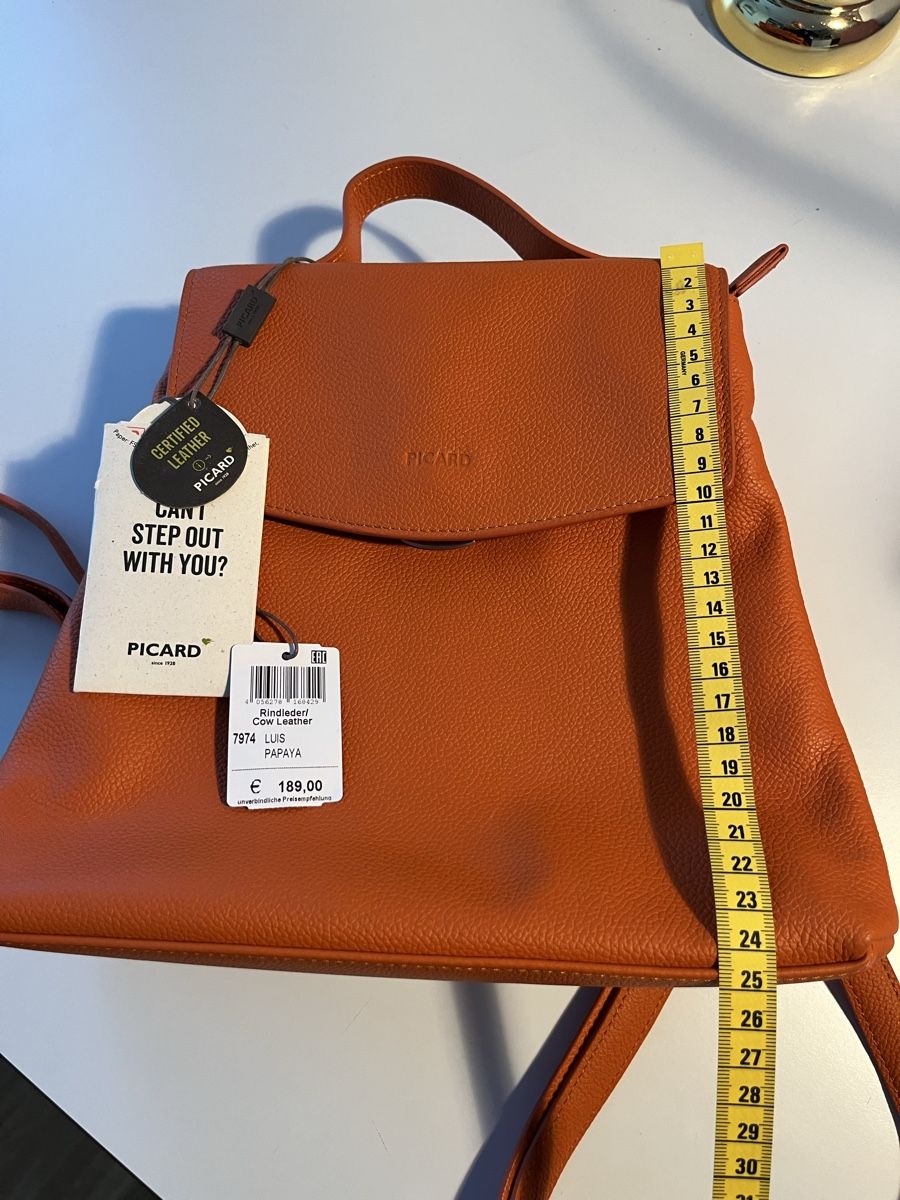 Picard Rucksäcke: PICARD Lederrucksack Neu – Neu (gemäss Beschreibung) aus Bätterkinden von spital144