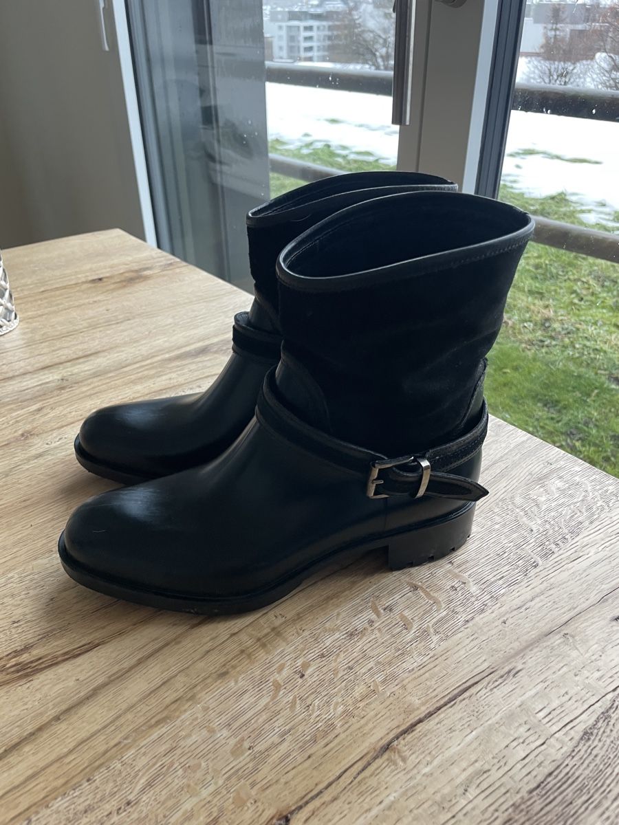 Navyboot Scarpe da donna: Navyboot Gummistiefel - Stiefeletten – Nuovo (secondo la descrizione) da Einsiedeln venduto da loubi02 1