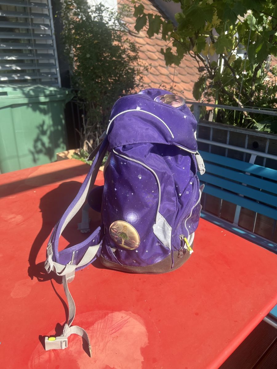 Ergobag Borse & Zaini: Ergobag Schulrucksack Set Lila Sterne gebraucht – Usato da Basel venduto da Mirkymirc 3