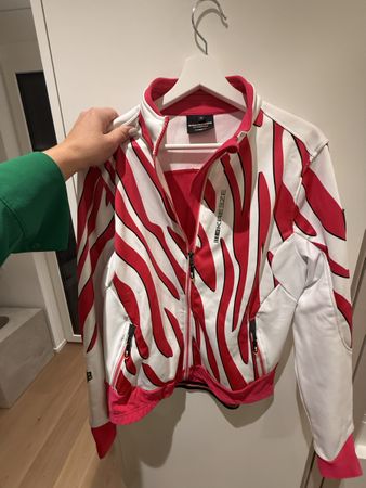 Skreeze Ski Jacke, Grösse XL, pink/weiss, Top Zustand!
