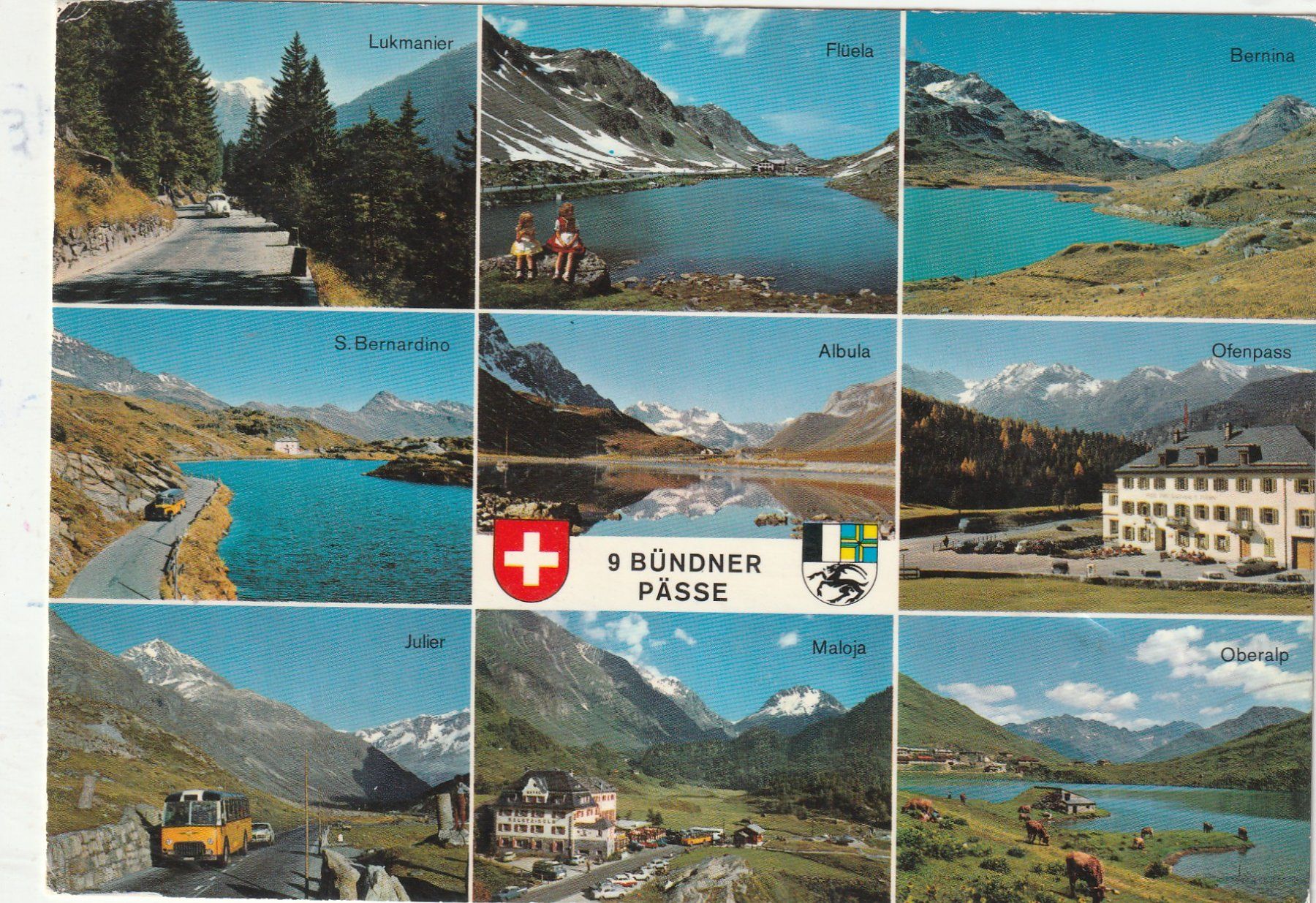 Cartes postales: Alpenpässe  MBK – D'occasion à Lumbrein par made02
