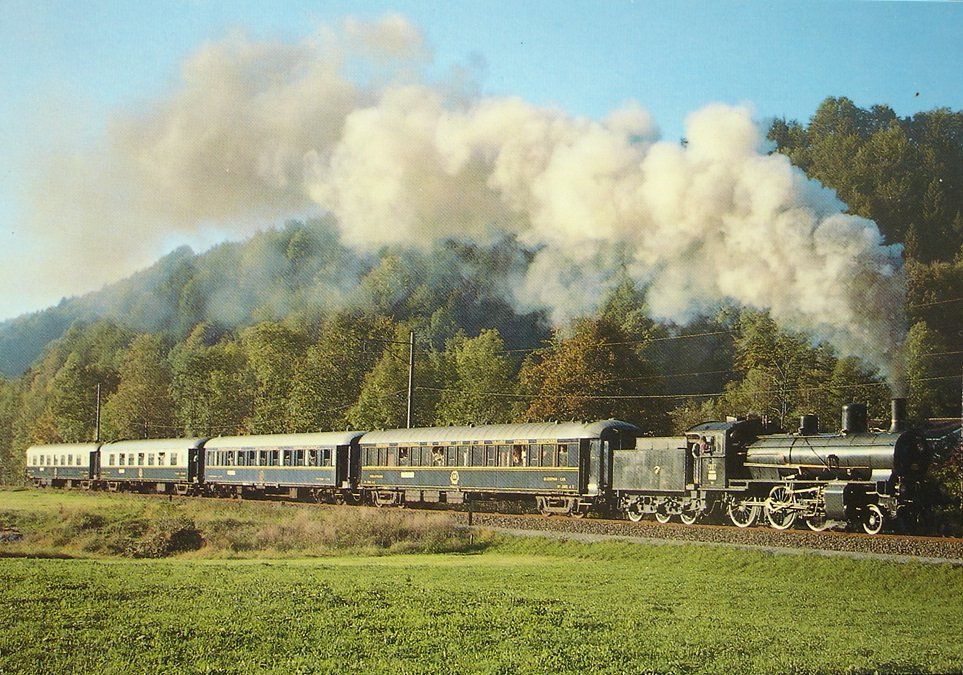 Cartoline postali: BAUMA Tösstal-Bahn, Dampflokomotive – Nuovo (secondo la descrizione) da Jona venduto da philajona