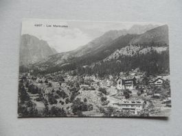 Karte Les Marécottes Martigny VS 1920